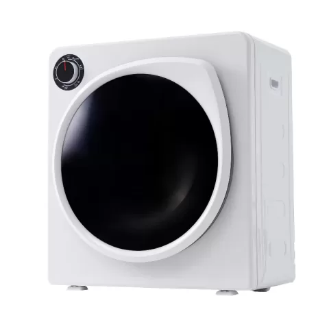 Vented Gas Dryer, Stainless Steel Dryer, 2.6 Cu.ft,1350w, Multi Filtration,5 Programs. Overheating Protection,stainless Steel Drum, Full Heating,double Temperature Control 7