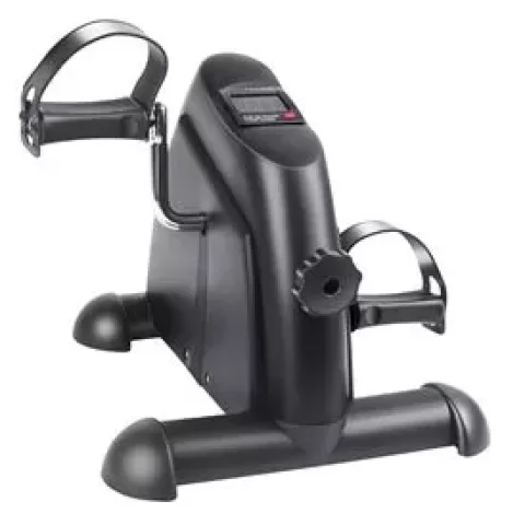 YSSOA Pedal Exercise Bike, Under Desk Bike Pedal Exerciser, Portable Mini Exercise Bike for Arms and Legs Workout, Exercise Peddler