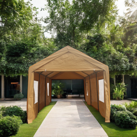 10x20ft Heavy Duty Outdoor Car Canopy Carport Portable Garage 7