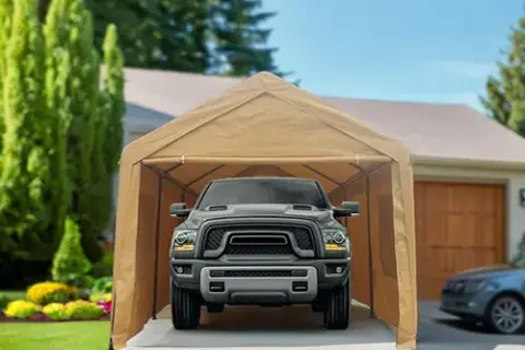 10x20ft Heavy Duty Outdoor Car Canopy Carport Portable Garage