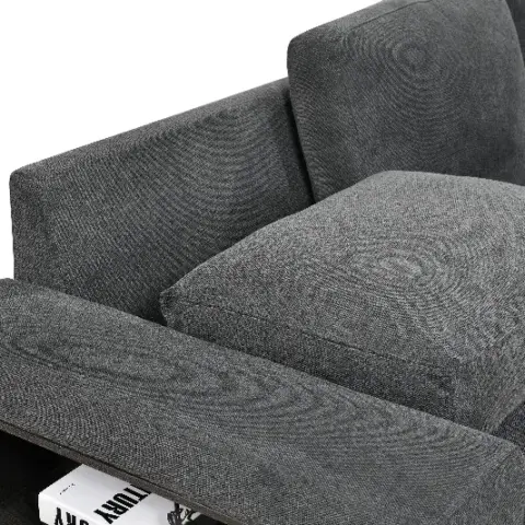 125'' Modern U Shaped 7 Seat Sectional Sofa Couch With Cabinet,sofa Bed With Storage Chaise Pull Out Couch Bed For Living Room 9