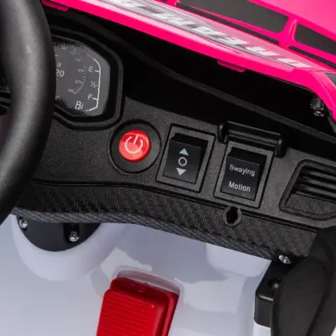 12v4a 20w2 One Button Start, Forward And Backward, High And Low Speed, Front Light, Power Display, Two Doors Can Open,four Wheel Absorber Kids Car 3