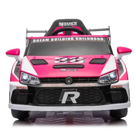 12v4a 20w2 One Button Start, Forward And Backward, High And Low Speed, Front Light, Power Display, Two Doors Can Open,four Wheel Absorber Kids Car 4