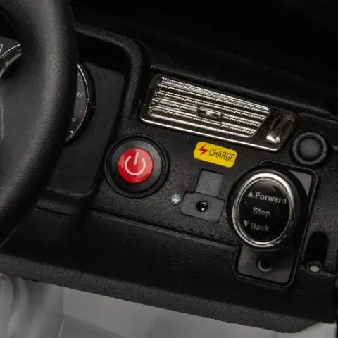 12v7a 30w2 Four Wheel Drive Leather Seat One Button Start,forward And Backward, High And Low Speed,seat Belt Four Wheel Absorber Kids Car 38