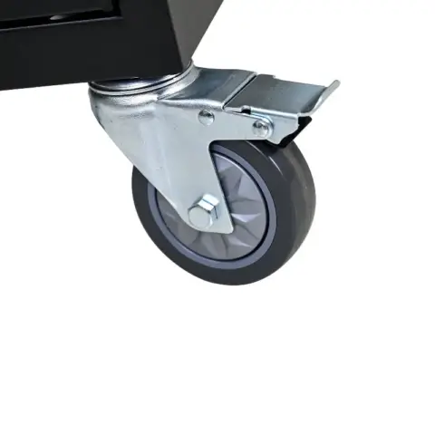 16-Compartment Removable Locking Charging Cabinet for Laptop, Chromebook-Black