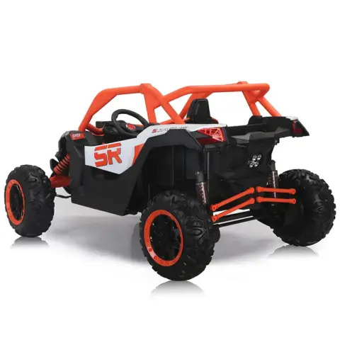 24v7a 200w2 Super Power Four Wheel Shock Absorber With High And Low Speed Usb Bluetooth Music Kids Ride On Car Electric Car For Children 1