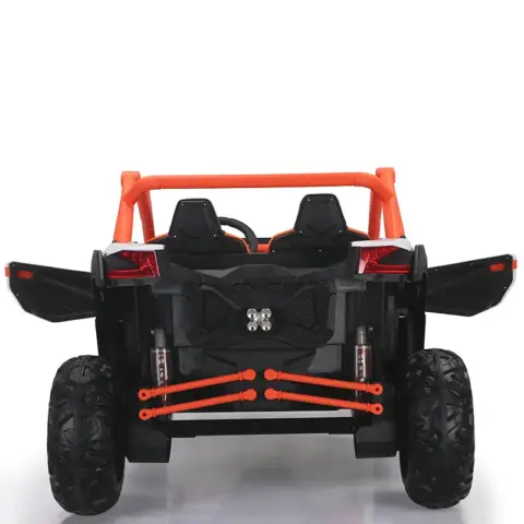 24v7a 200w2 Super Power Four Wheel Shock Absorber With High And Low Speed Usb Bluetooth Music Kids Ride On Car Electric Car For Children 3