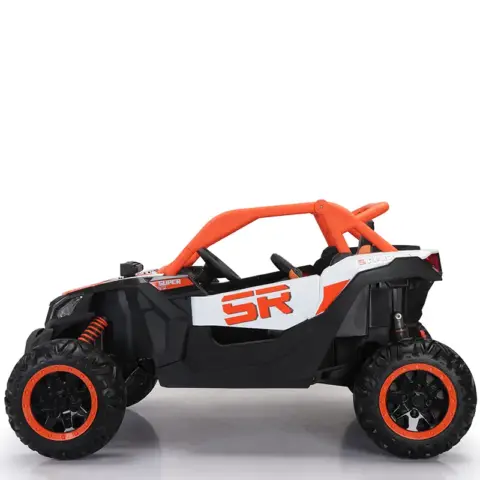 24v7a 200w2 Super Power Four Wheel Shock Absorber With High And Low Speed Usb Bluetooth Music Kids Ride On Car Electric Car For Children 4