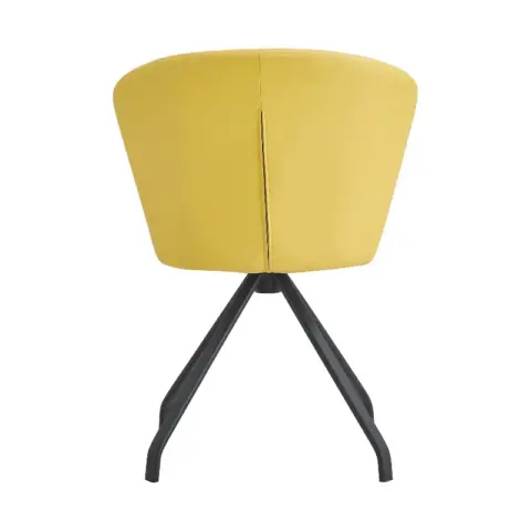 360° Swivel Makeup Home Office Chair, Pu Vanity Chair, Nail Chair For Women, Queen Fancy Chair For Girls,upholstered Chair With Black Metal Legs 3