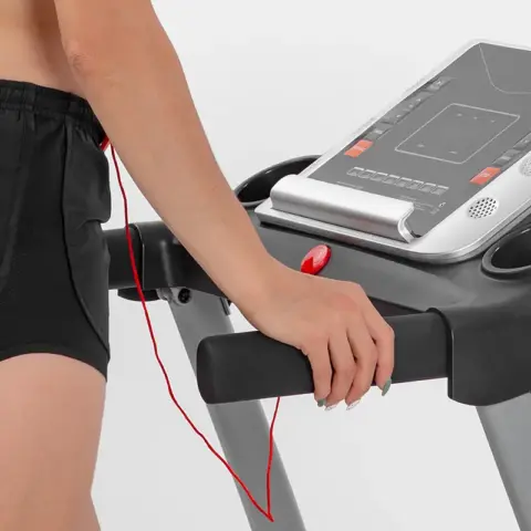 Easy Folding Treadmill For Home Use, 1.5hp Electric Running, Jogging & Walking Machine With Device Holder & Pulse Sensor, 3 Level Incline Adjustable Compact Foldable 17