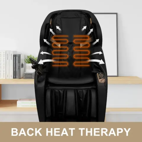 Full Body Massage Chair With Zero Gravity Recliner,smart Large Screen & Rotary Switch,spot Kneading And Heating,airbag Coverage,suitable Home Office 6