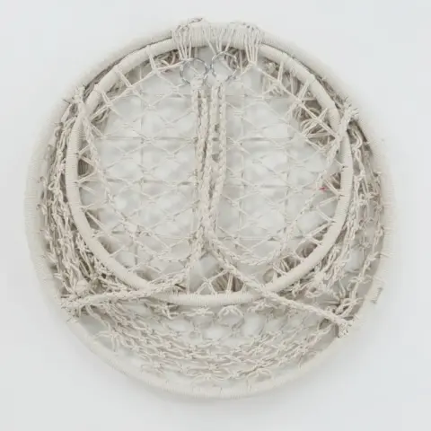 Hammock Chair Macrame Swing Max 330 Lbs Hanging Cotton Rope Hammock Swing Chair For Indoor And Outdoor 12