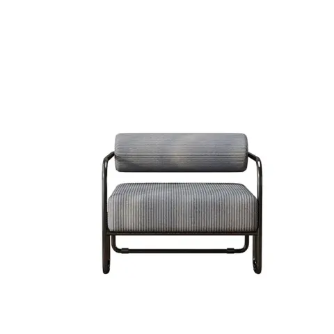 Living room iron sofa chair, lazy individual chair, balcony leisure chair