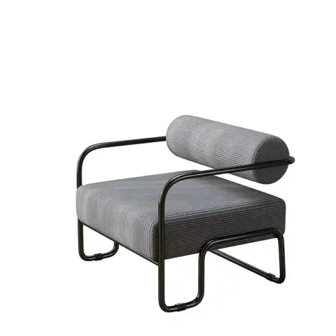 Living room iron sofa chair, lazy individual chair, balcony leisure chair