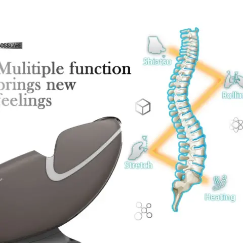 Massage Chair Recliner with Zero Gravity, Full Body Airbag Massage Chair with Bluetooth Speaker, Foot Roller