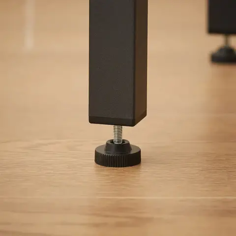 Pub High Dining Table 7 Piece Set, Industrial Style Pub Table, 6 PU Leather Bar Chairs for Kitchen Breakfast Table, Living Room, Bar