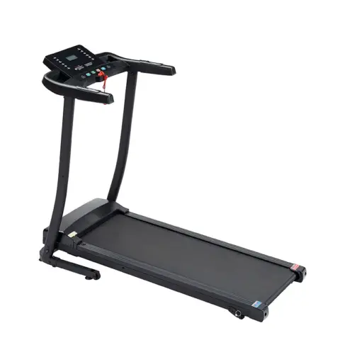 Treadmill - 2.5 HP folding treadmill, easy to move, with 3-speed incline adjustment and 12 preset programs, 3 countdown modes, heart rate, Bluetooth