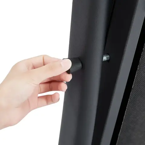 Treadmill - 2.5 HP folding treadmill, easy to move, with 3-speed incline adjustment and 12 preset programs, 3 countdown modes, heart rate, Bluetooth