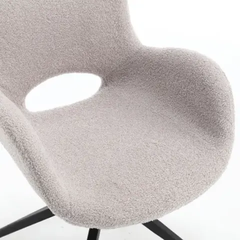 Velvet Upholstered Chair With Metal Legs,modern Accent Without Wheels, Home Office Chair Desk Chair Computer Task Chair With 360 Degree Rotating 2
