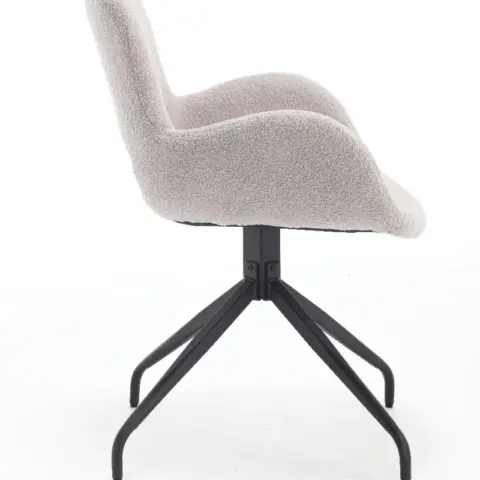 Velvet Upholstered Chair With Metal Legs,modern Accent Without Wheels, Home Office Chair Desk Chair Computer Task Chair With 360 Degree Rotating 6