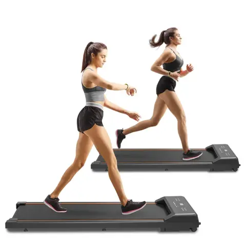 Walking Pad Under Desk Treadmill, Led Display And Remote Control Portable Treadmill For Home And Office, 2.5hp 265lbs 3